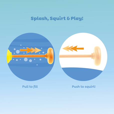 Sous marin pour le bain en bioplastique Jaune 4 - vertbaudet enfant 