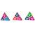 Domino triangulaire en boite métal Orange 3 - vertbaudet enfant 