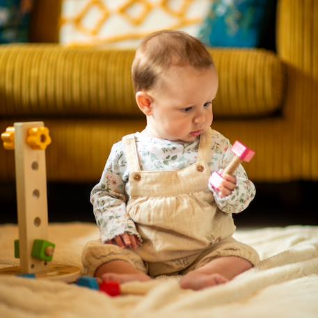 Tour d'écrous et de vis Beige 6 - vertbaudet enfant 