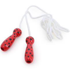 Jouet-Corde à sauter coccinelle rouge