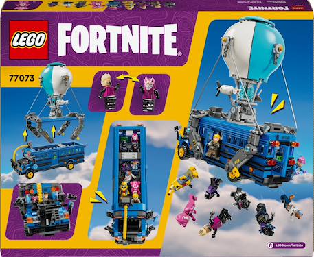 Bus de combat fortnite - 77073 Multicolore 4 - vertbaudet enfant 