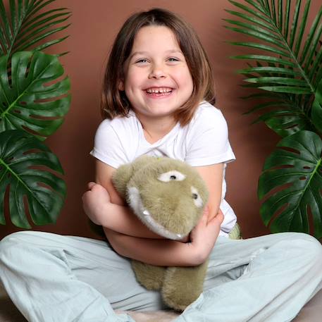 Peluche lestée 50 cm Blanc+Marron+Vert 9 - vertbaudet enfant 