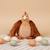 Peluche poule poulette 20 cm Beige+Marron 10 - vertbaudet enfant 