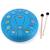 Tongue drum en métal 13 notes Bleu 2 - vertbaudet enfant 
