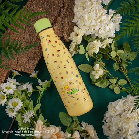 Gourde isotherme jardin de fleur des champs - le petit prince Jaune 2 - vertbaudet enfant 