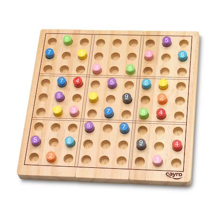 Sudoku en boite métal Orange 2 - vertbaudet enfant 
