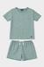 Pyjama short enfant fleurs - coton léger Beryl green-fleurs 1 - vertbaudet enfant 
