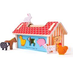Jouet-Jeu à emboiter la ferme aux animaux