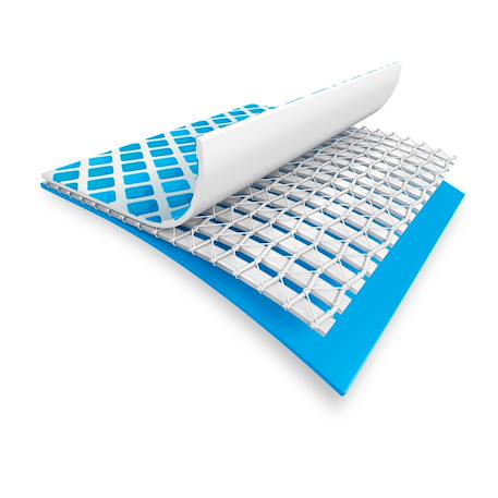 Petite piscine metal frame ronde 2,44 x 0,51 m Bleu 3 - vertbaudet enfant 