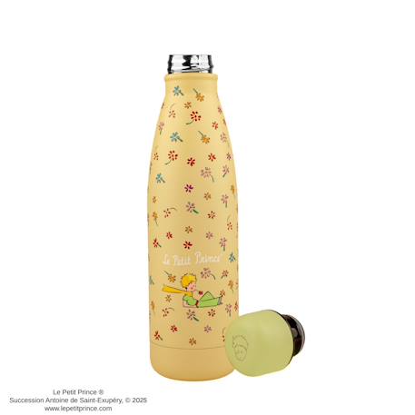 Gourde isotherme jardin de fleur des champs - le petit prince Jaune 4 - vertbaudet enfant 