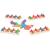 Domino triangulaire en boite métal Orange 2 - vertbaudet enfant 