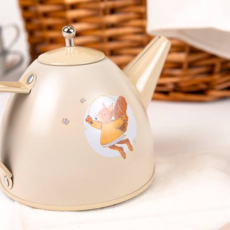 Service à thé les petits amis Marron 3 - vertbaudet enfant 
