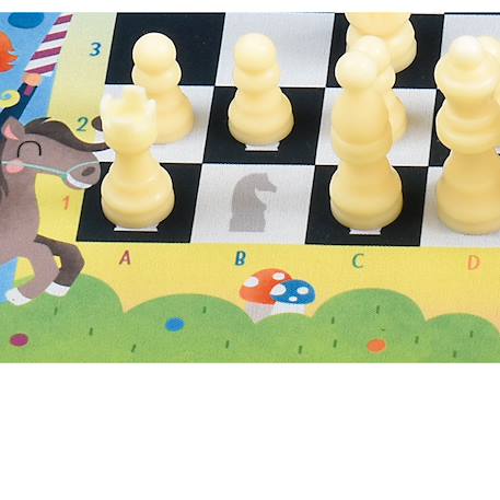 Mon premier jeu d'échecs Bleu 5 - vertbaudet enfant 