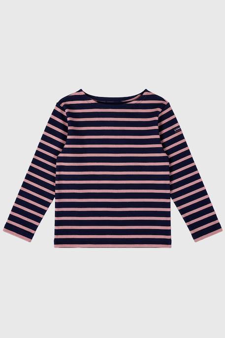 Marinière en coton épais enfant Framboisier/milk+Marine deep/fudge+Marine deep/meat+Sea foam/milk 5 - vertbaudet enfant 