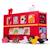 Jeu à emboiter autobus des animaux Rouge 1 - vertbaudet enfant 