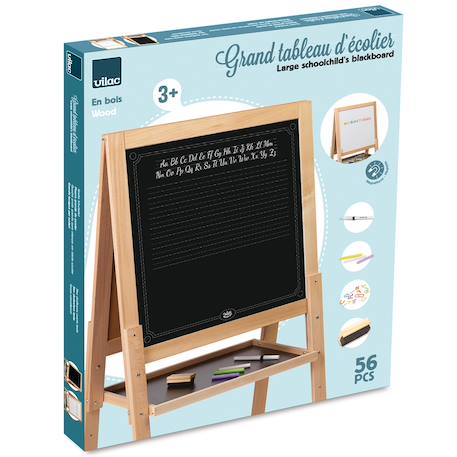 Grand tableau sur pied en bois Beige 4 - vertbaudet enfant 