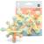 Étoile sensorielle en silicone Bleu+Vert 10 - vertbaudet enfant 