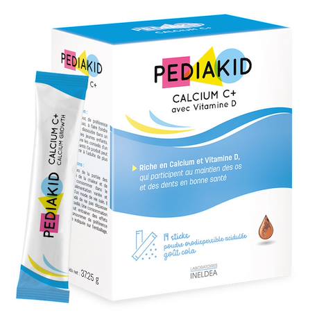 Calcium c+ et vitamine d 14 sticks MULTICOLORE 1 - vertbaudet enfant 
