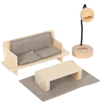 Meubles pour maison de poupée Beige 4 - vertbaudet enfant 