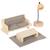 Meubles pour maison de poupée Beige 4 - vertbaudet enfant 