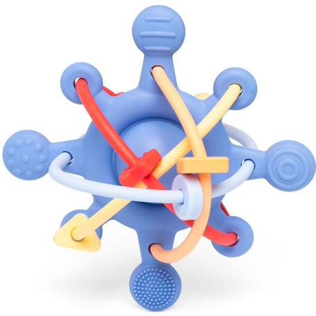 Étoile sensorielle en silicone Bleu+Vert 3 - vertbaudet enfant 
