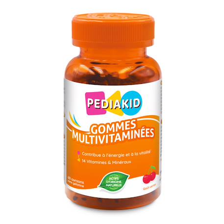 Gommes multivitaminées 60 oursons MULTICOLORE 1 - vertbaudet enfant 