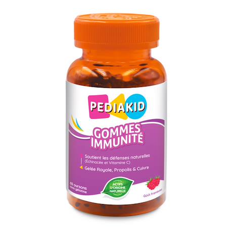Gommes immunité 60 oursons MULTICOLORE 1 - vertbaudet enfant 
