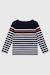 Marinière enfant - coton lourd Blanc/etoile/braise+Marine deep/milk/paprika h 4 - vertbaudet enfant 