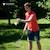 Kit de badminton 2 attackers Orange et bleu 3 - vertbaudet enfant 