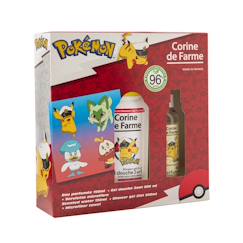 Puériculture-Coffret Pokémon enfant avec eau parfumée, gel douche et serviette microfibre