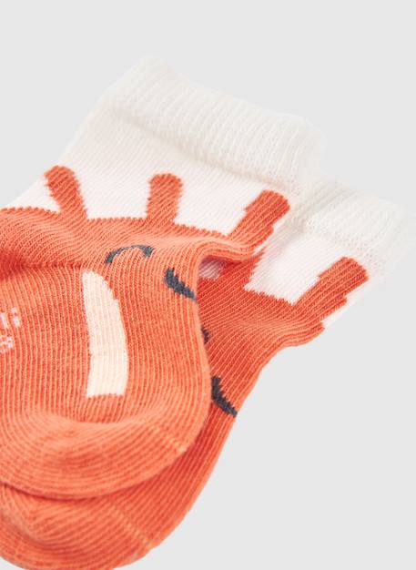 Pack de chaussettes pour bébé en coton Marron 2 - vertbaudet enfant 