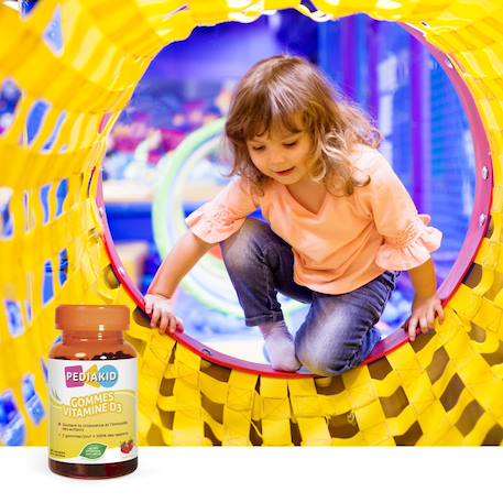 Gommes vitamine d3 60 oursons MULTICOLORE 2 - vertbaudet enfant 