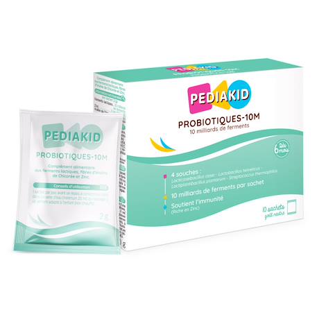 Probiotiques-10m 10 sachets MULTICOLORE 1 - vertbaudet enfant 