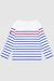 Marinière enfant - coton lourd Blanc/etoile/braise 2 - vertbaudet enfant 