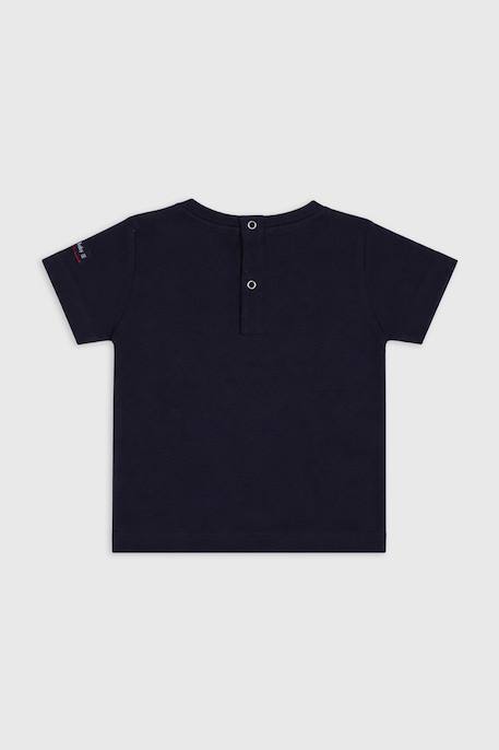 T-shirt en coton léger bébé Blanc/fairytale+Bleu 5 - vertbaudet enfant 