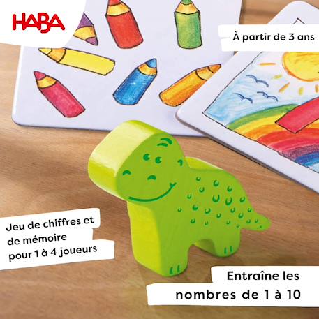 Dino des chiffres Jaune 4 - vertbaudet enfant 