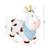 Vache sauteuse Blanc 3 - vertbaudet enfant 