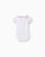 Body en coton avec col claudine Blanc 2 - vertbaudet enfant 