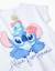 T-shirt en coton avec imprimé stitch et scrump Blanc 3 - vertbaudet enfant 