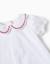 Body en coton avec col claudine Blanc 3 - vertbaudet enfant 