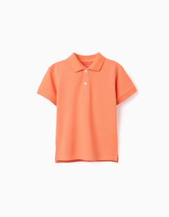 Garçon-T-shirt, polo, sous-pull-Polo-Polo en coton piqué à manches courtes