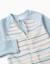 Maillot de bain à rayures et protection uv 40+ b&s Bleu clair 3 - vertbaudet enfant 