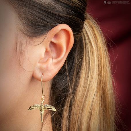 Boucles d'oreilles fumseck - harry potter Or 2 - vertbaudet enfant 