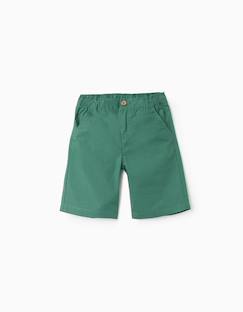 Short chino midi en popeline  - vertbaudet enfant