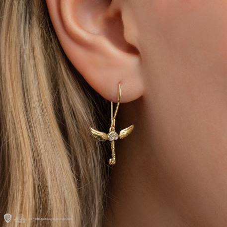 Boucles d'oreilles clés volantes - harry potter Or 2 - vertbaudet enfant 