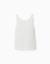 Débardeur en coton côtelé Blanc+Rose 2 - vertbaudet enfant 
