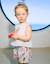 Blouse sans manches et short avec imprimé carolina celas x zippy Blanc 1 - vertbaudet enfant 