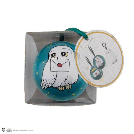 Capsule de noël avec boule de noël et porte-clés peluche hedwige - harry potter Bleu 6 - vertbaudet enfant 