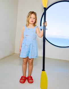 Combishort en coton avec imprimé carolina celas x zippy  - vertbaudet enfant