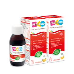 Puériculture-Sirop fer + vitamines b 125ml - lot de 2